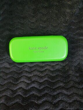 Kate Spade New York Green Hard Case for Glasses/Sunglasses